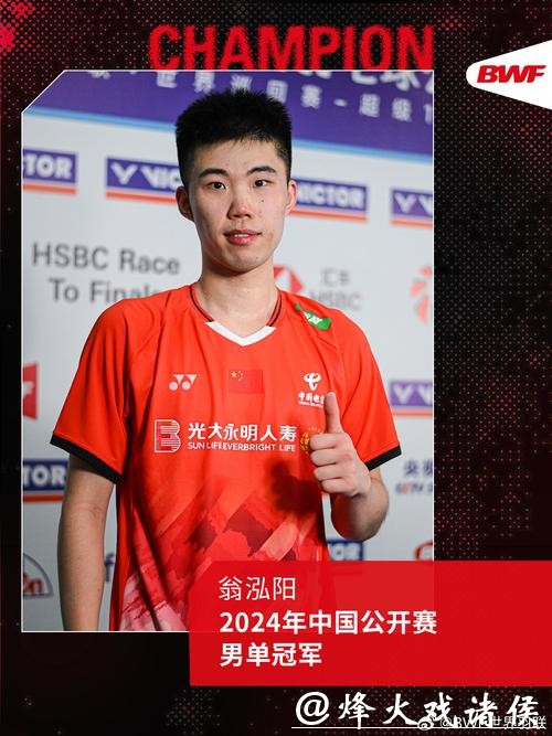 翁泓阳2-0晋级世锦赛八强 国羽提前锁定男单奖牌